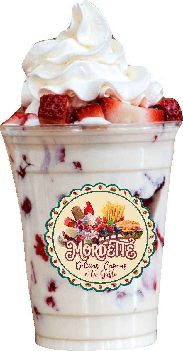 Fresas con crema